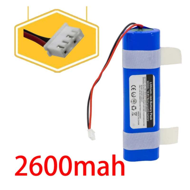 

Fast delivery 14.4V 2600mAh Rechargeable Lithium Robot Vacuum Cleaner Battery Pack For Ecovacs Deebot DJ35, DJ36, DK35, DK36