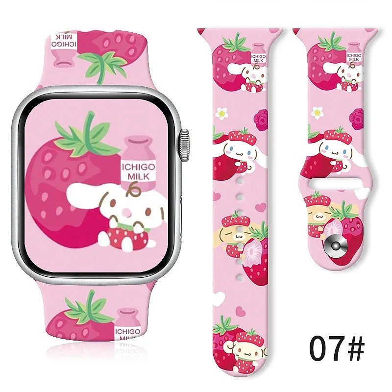 Ремешок с мультяшным рисунком Sanrio аниме-персонаж серия HelloKitty Cinnamoroll ремешок