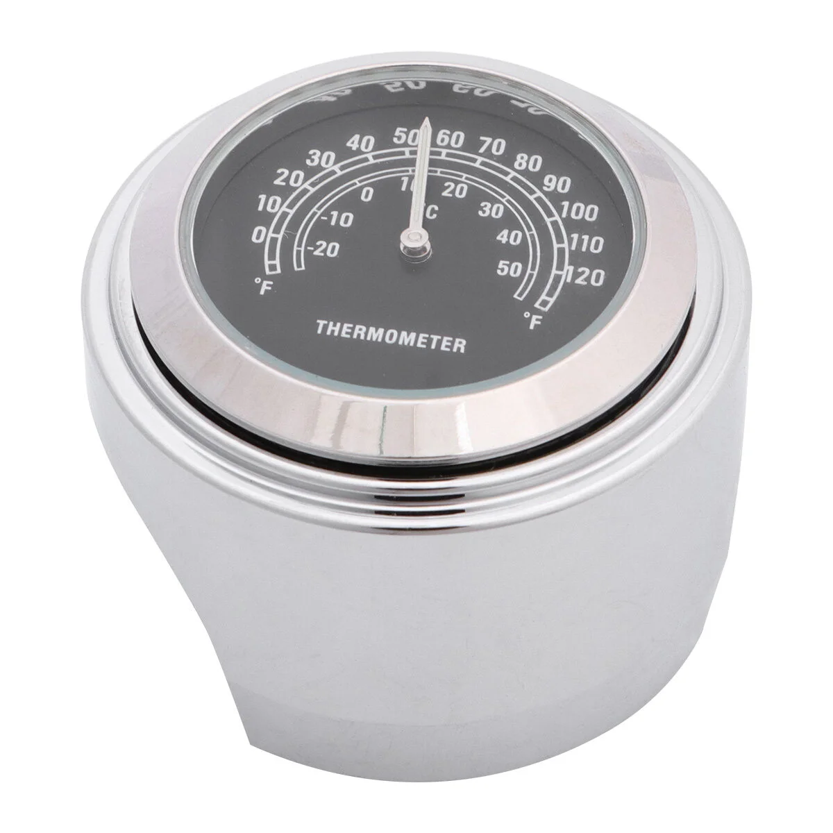 

1 PC Handlebar 22- 25mm Practical Replacement Durable Temperature Gauge Temperature Meter for Scooter Motorcycle
