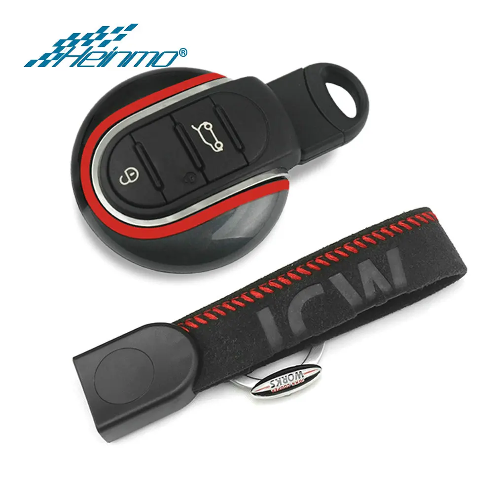 Для MINI Cooper F54 F55 F56 F57 F60 Countryman JCW D S ONE автомобильный Стайлинг замшевые аксессуары брелок для ключей