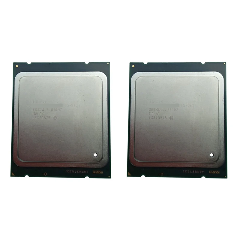 

2 шт., шестиядерный двенадцатипоточный процессор Xeon E5-2620 E5 2620 2,0 ГГц, 15 Мб, 95 Вт, LGA 2011