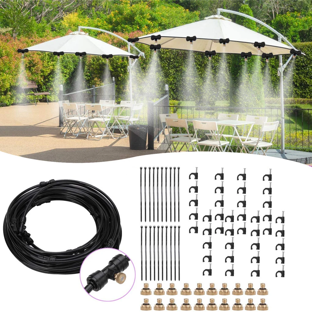 

Spray System Indoor And Outdoor Garden Plants And Flowers Watering Irrigation Kit Atomized Automatic Water Nozzle Hose