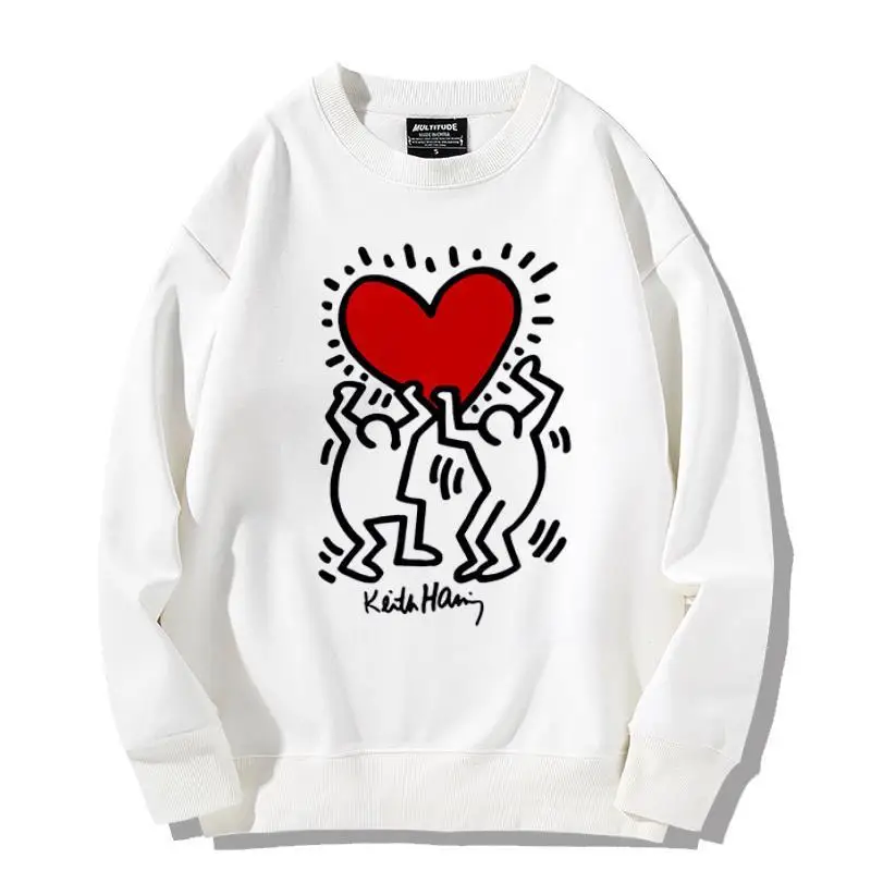 Свитшот для мужчин и женщин Повседневная Уличная одежда 2022 хлопковые топы