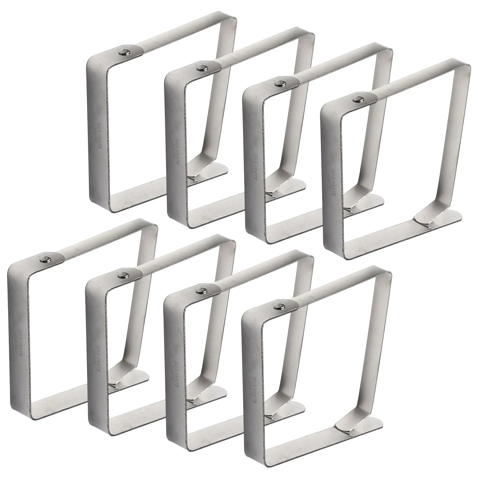 

Table Cloth Clips Table Holder Clips 8Pc For Picnic Wedding Non-slip Securing Holder Party Cloth Clamps Brand New