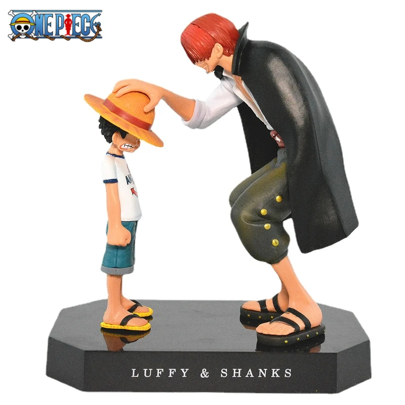 

Bandai One Piece Luffy Shunks Anime Figure One Piece Anime Action Figures Monkey D Luffy Figurine Toys Doll Toys for Children