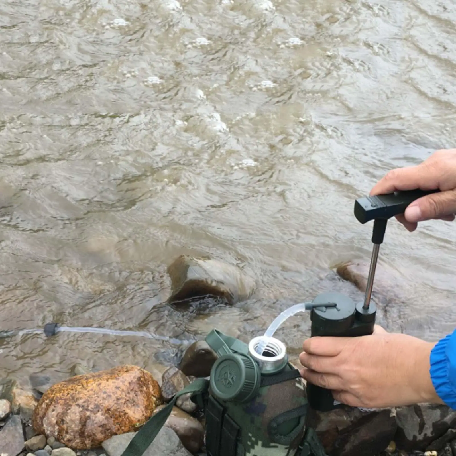 Персональный портативный фильтр для воды с шлангом система очистки