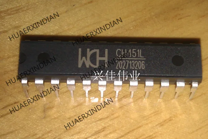 

10PCS Brand New Original CH451 CH451L DIP24 In Stock