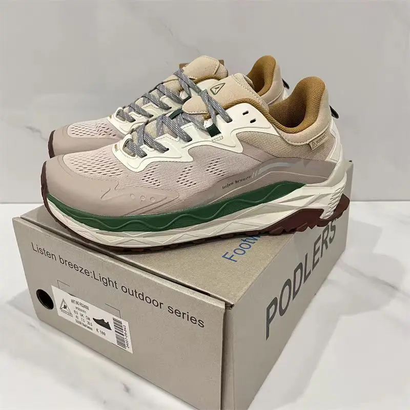 Амортизирующая спортивная уличная походная обувь. Износостойкая Кроссовки для