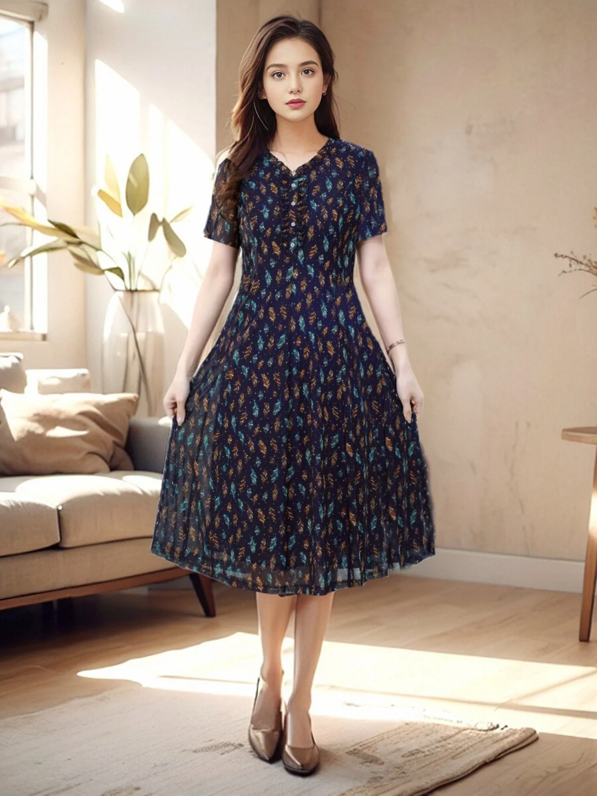 Новинка летняя одежда для женщин среднего возраста эластичное облегающее платье