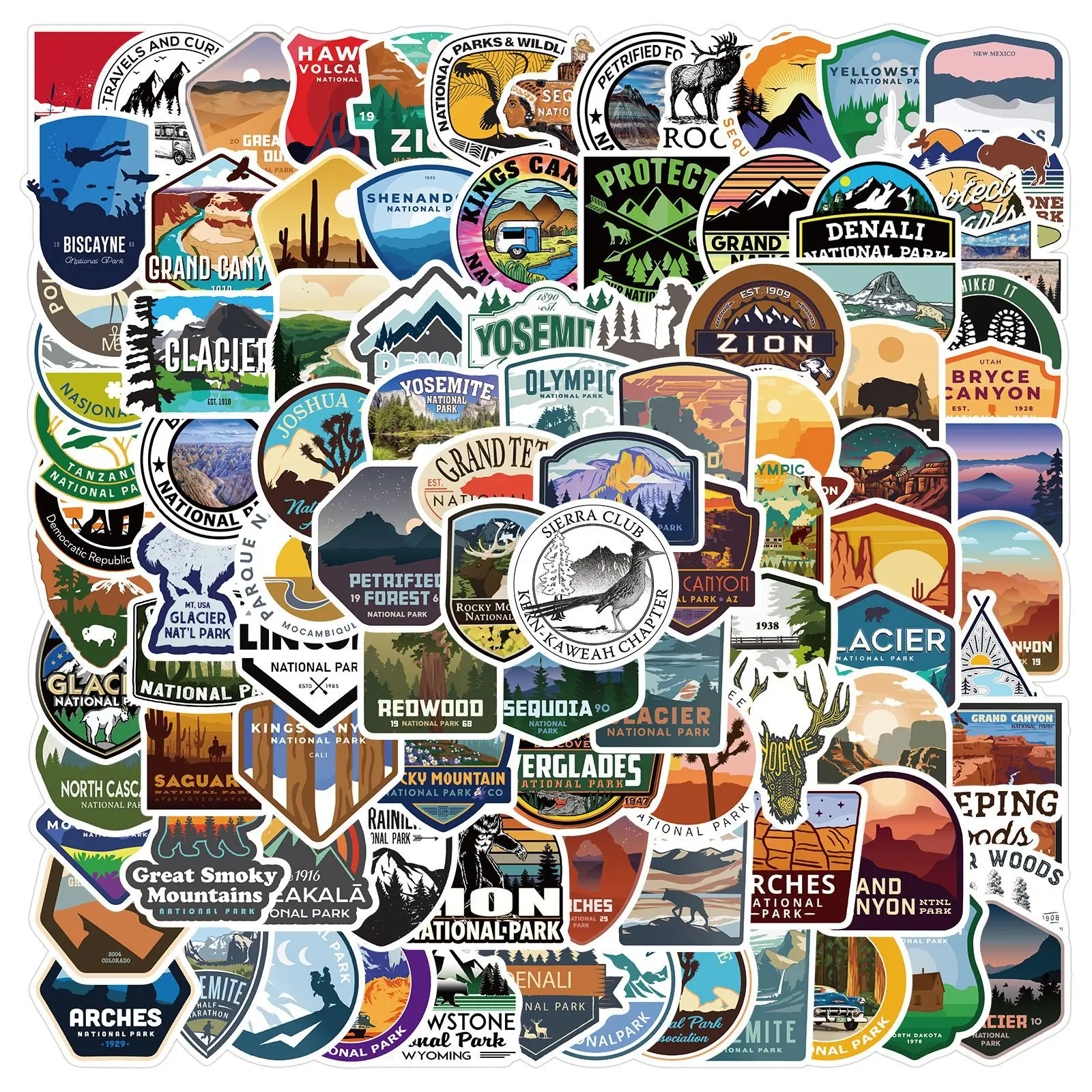 

10/30/50pcs Graffiti Stickers Flakes for Cars Motorcycles Furniture Children's Toys Luggage Skateboards Lable