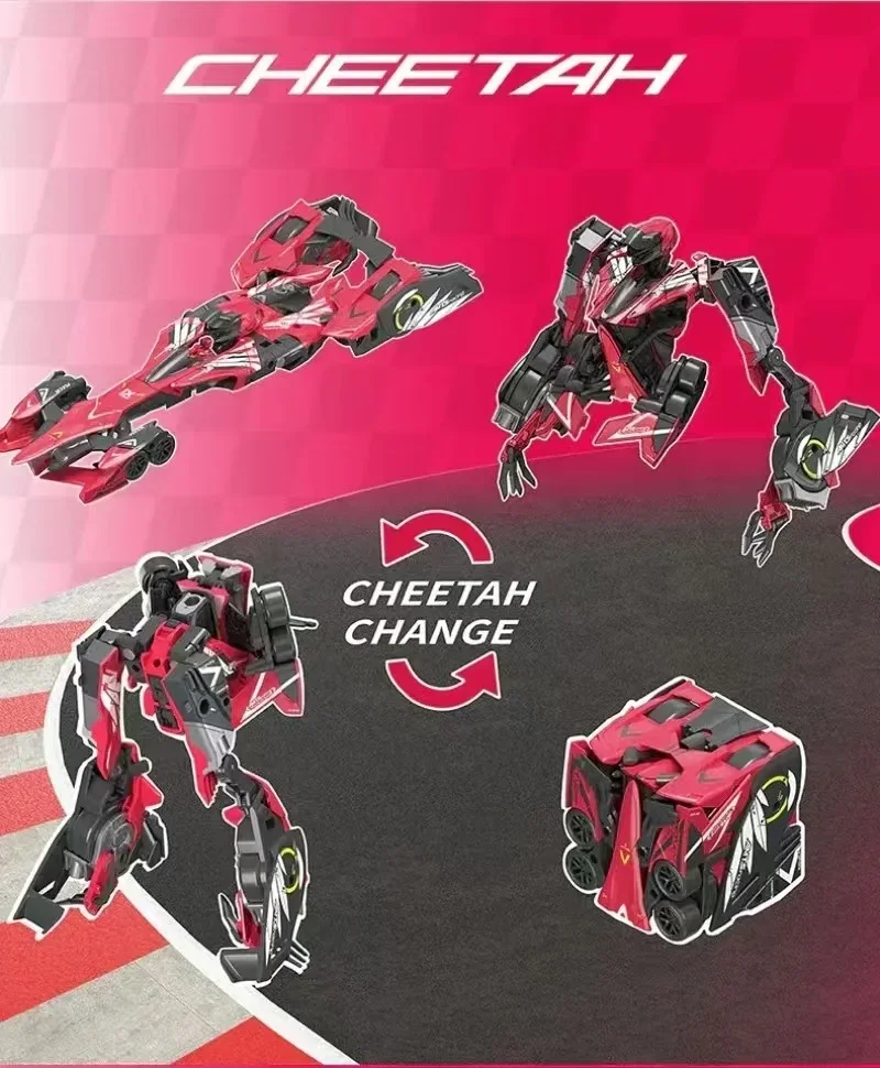 В наличии оригинальный 52TOYS Infinitybox IB-05 CHEETAH деформирующий робот преобразующий в