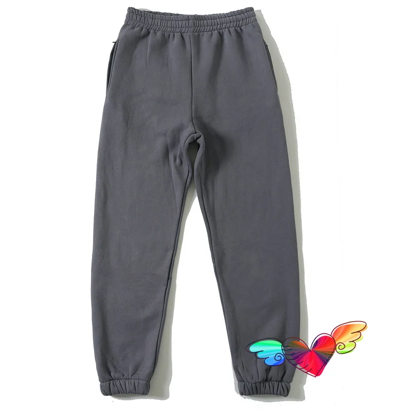 Брюки на флисе для мужчин и женщин однотонные штаны в стиле хип-хоп Канье Уэста с