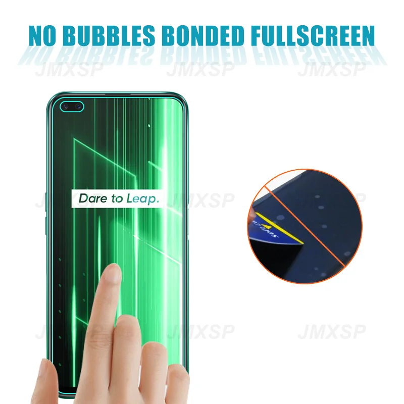 Закаленное стекло 4 в 1 для Realme X2 X7 X50 Pro X3 XT X GT Neo 2 Защитное Narzo 30 30A 50A 50i пленка
