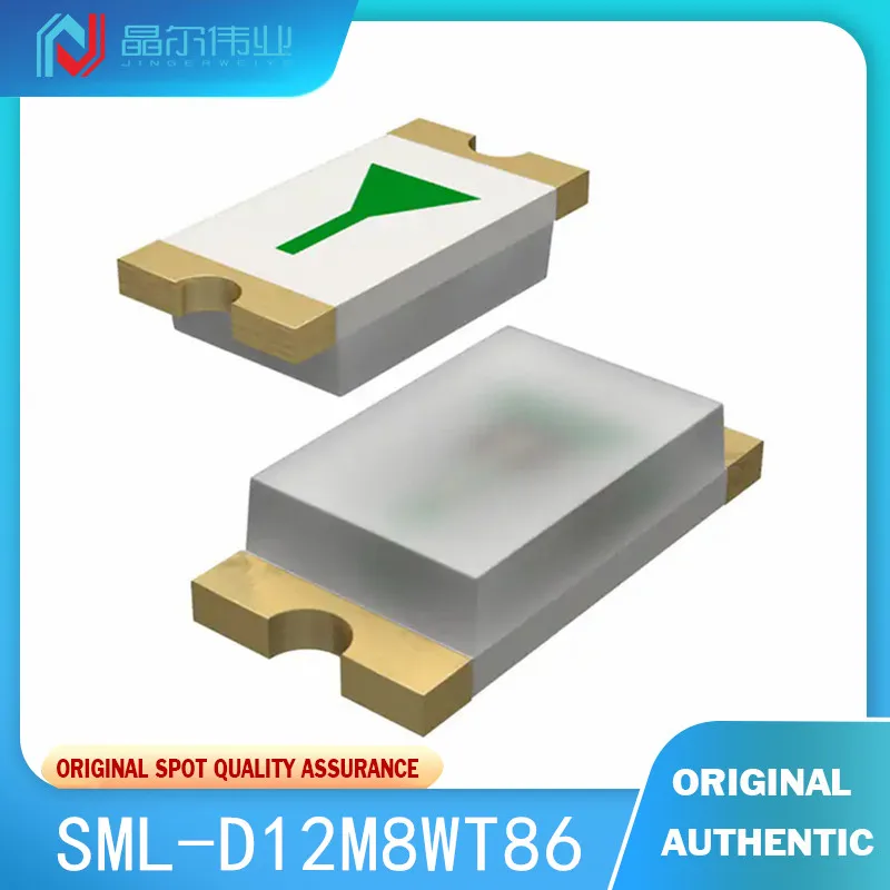 

10 шт., новинка, оригинальный SML 0603-572 нм D12M8WT86, зеленая фотолампа 2,2 в
