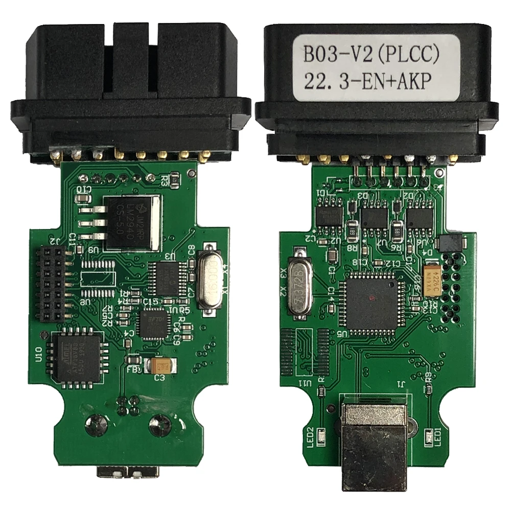 VAG COM 22 3 MAG DBM VCDS для OBD2 сканера HEX V2 USB интерфейс VW AUDI Skoda Seat неограниченные