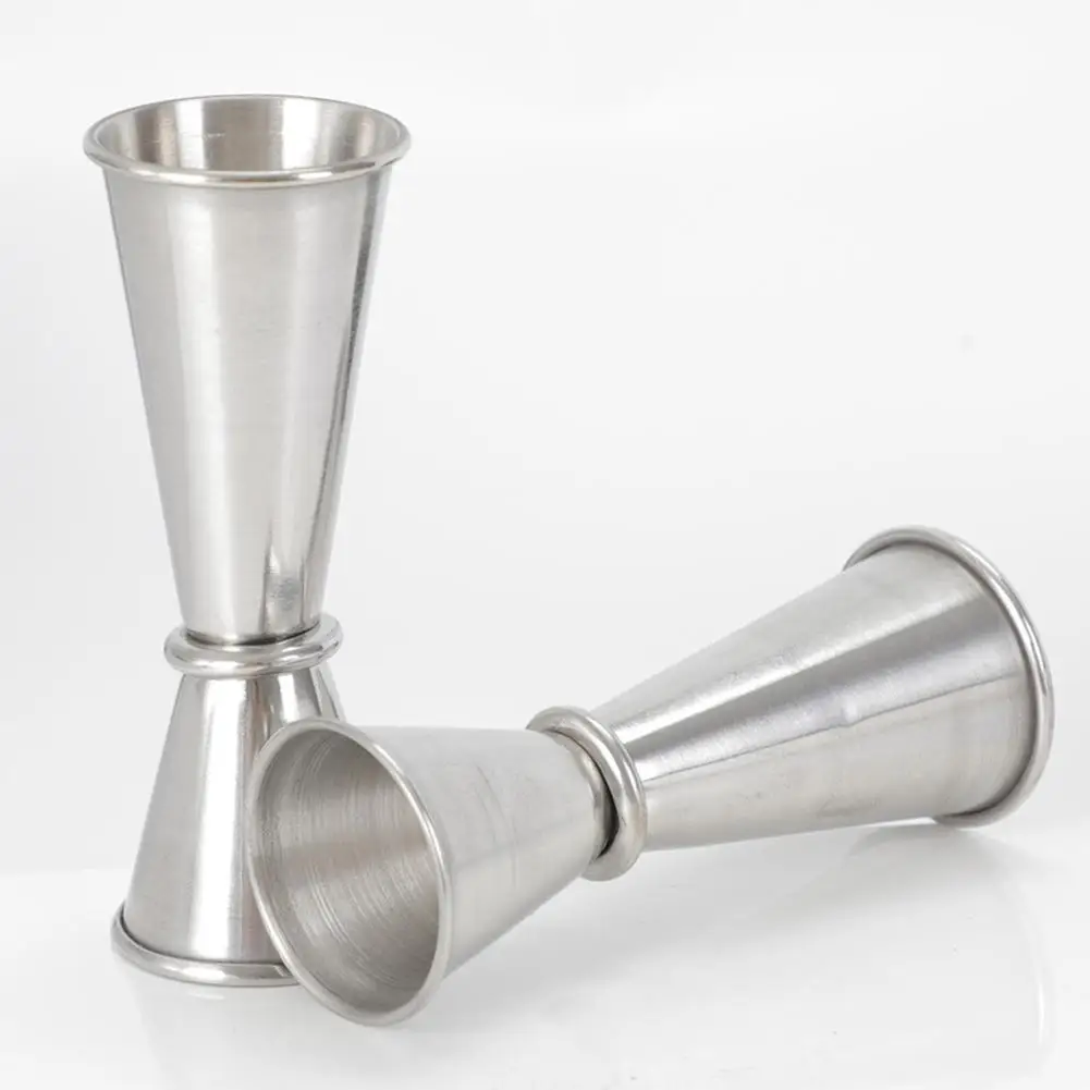 

15-30ml Stainless Steel Cocktail Jigger Double Shot Measuring Cup Kitchen Tool Cocktail Jigger Double Shot Measuring Cup Kitchen