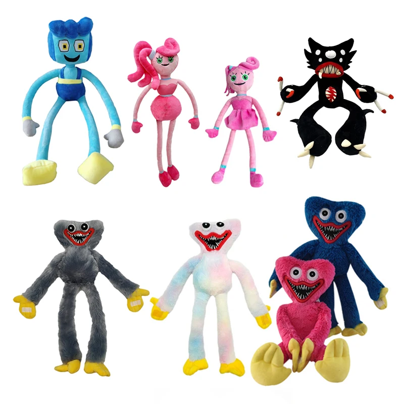 

Huggy Wuggy Plush Toy Soft Stuffed Poppy Playtime Game Character Horror Doll Peluche Toys for Children Boys Birthday Gifts