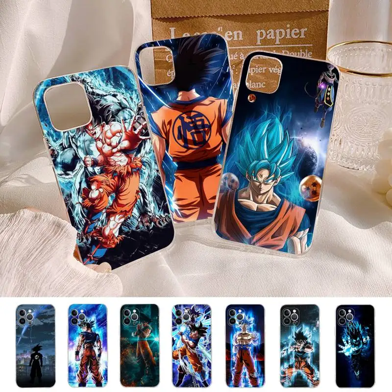 

BANDAI Dragon Ball Japan Anime Phone Case for iPhone 11 12 13 mini pro XS MAX 8 7 6 6S Plus X 5S SE 2020 XR case