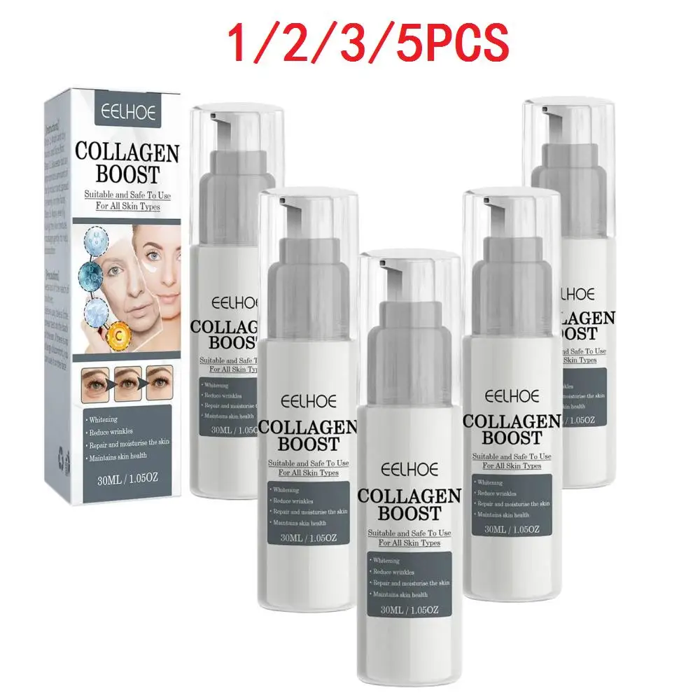 

1/2/3/5PCS Collagen Boost Serum Anti-Aging Dark Spot Corrector Wrinkle Cream Women Face Skin Care 30ml