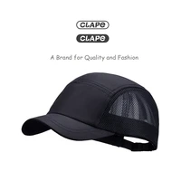 clape mesh trucker dad hat 5 panel baseball cap quick dry short brim hat breathable running sun caps snapback cap dropshipping