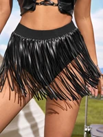 fringe detail skirt with panty