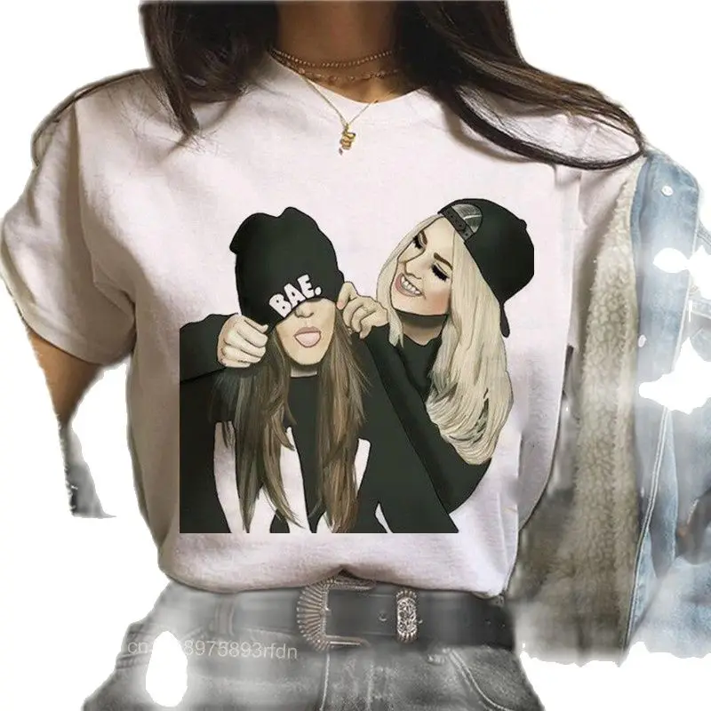 

Женская футболка с коротким рукавом и принтом обуви gauguin