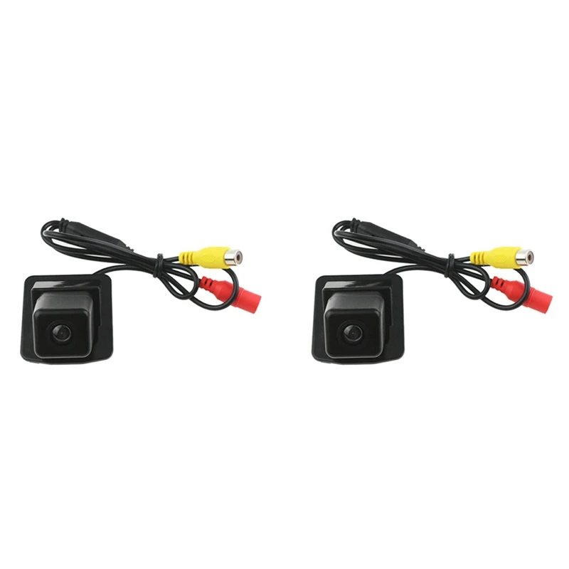 

2X Backup Reverse Rear View Camera For Mercedes Benz W204 W212 W221 S Class Waterproof Night Vision HD Ccd 170 Degree