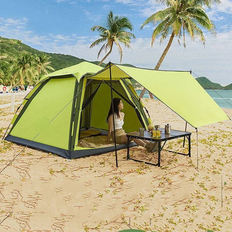 Палатка на 3-4 человек портативное складное автоматическое оборудование для
