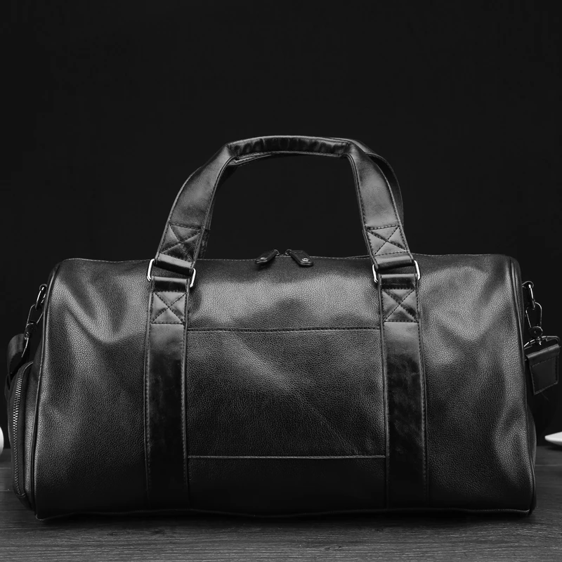 Luggage Bag Weekend Bag Shoe Organizer and Storage Gym Bag Independent Shoe Position Handbag Men's Travel Bag Luggage Shoulder