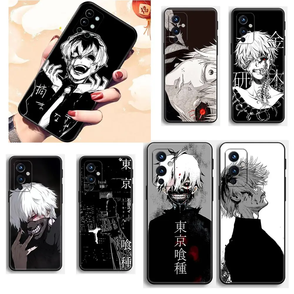 

Funda Phone Case for OnePlus Z 7 7T 8 8T 9 9R 9TR 10 Nord 2 CE N200 N100 N10 Pro 5G TPU Cases Coque Tokyo Ghoul Anime Kaneki Ken