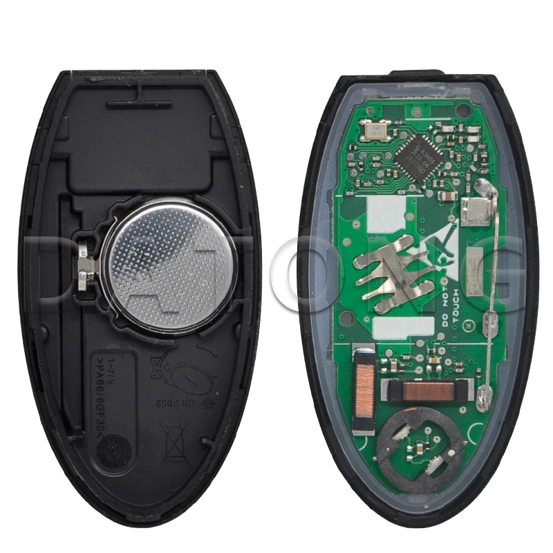 HE Xiang Remote Control Car Key For Nisan Rogue Kicks S Sport 2018 2019 2020 4A Chip 433.92MHz KR5TXN1 Promixity Keyless Card