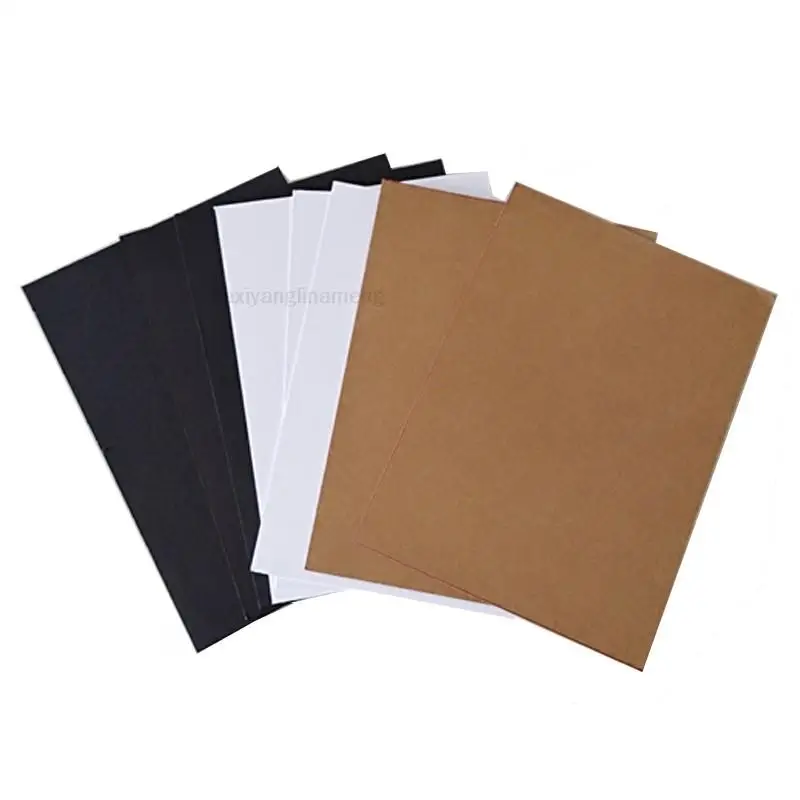 

100pcs/lot strong hard white cardboard 10x15cm (tolerence 1-2mm) A6 320g 350g Hand-painted hard card Blank postcard