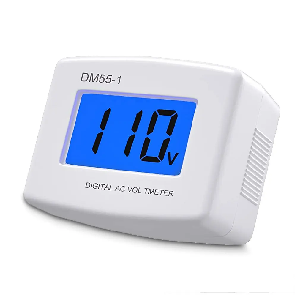 

Digital Voltmeter 110V 220V Voltage Panel Volt Test Monitors for Household