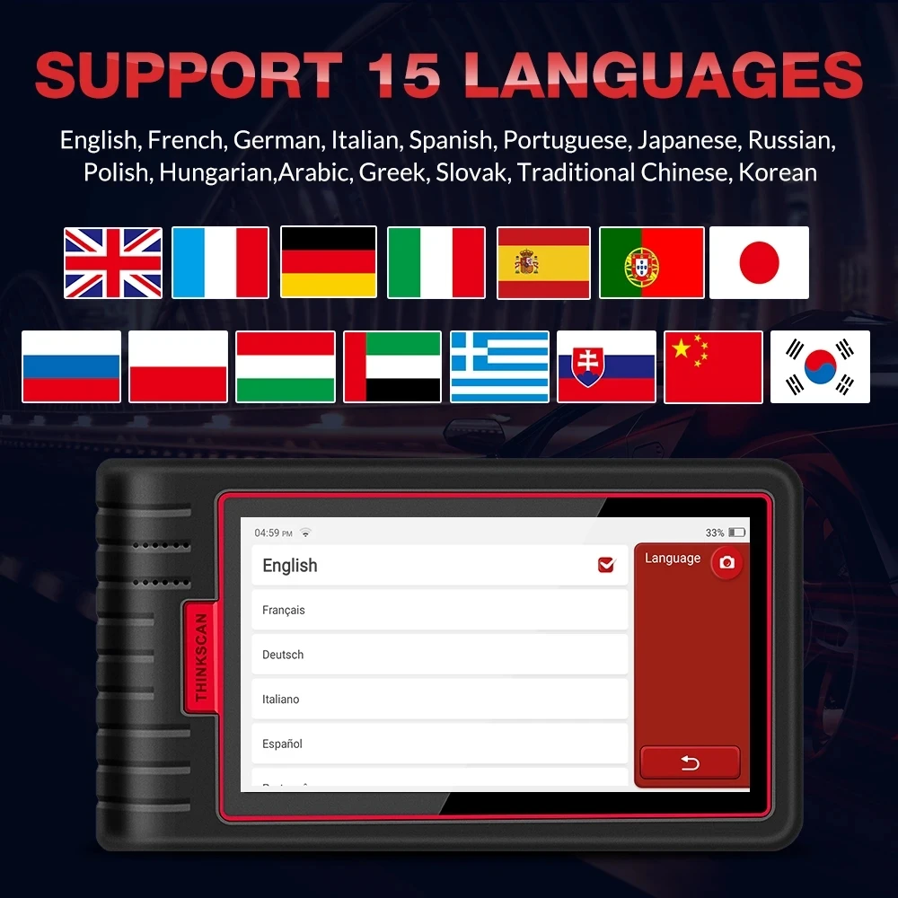 Thinkcar Thinktool Thinkscan Max Max2 OBD2 сканер профессиональная полная система диагностический