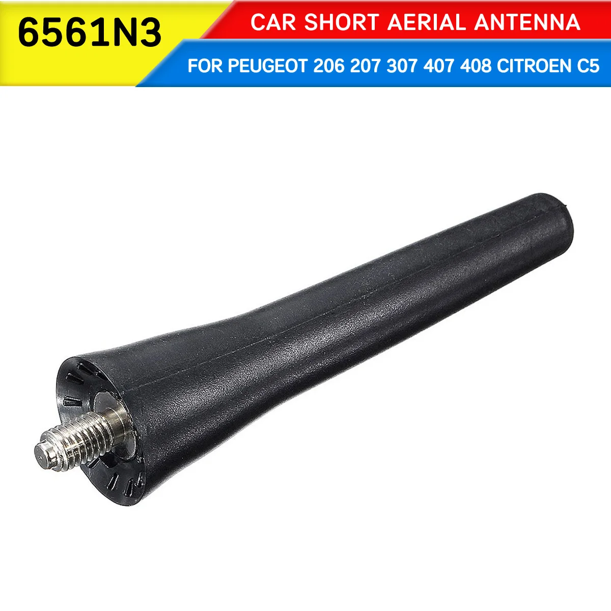 

1pcs Car Short Aerial Antenna For Citroen C5 For Peugeot 206 207 307 407 408 Triumph Picasso Antenna 6561N3 for bmw 1er e87