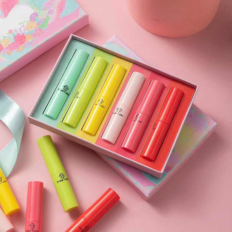

Unicorn in Flower 6 lipstick set beauty make up lipstick set toiletries