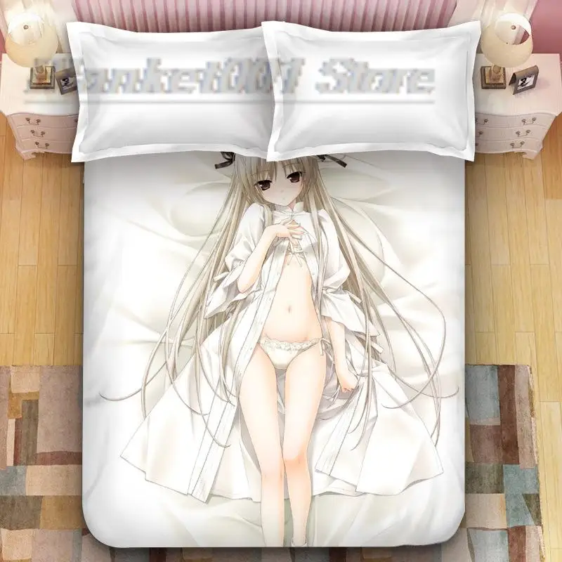 Комплект постельного белья ACG Moeyu с пододеяльником Yosuga No Sora пододеяльник Otaku аниме