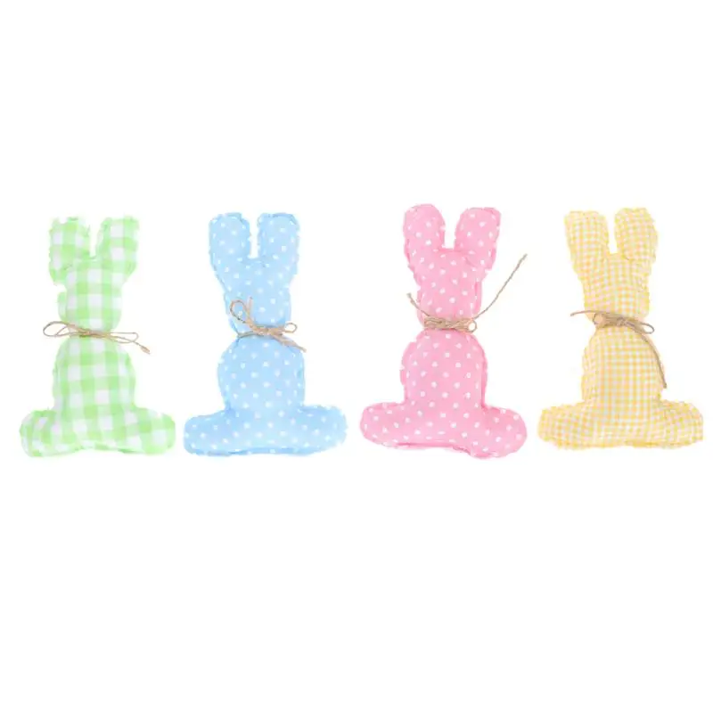

4pcs Easter Rabbit Dolls For Party Home Decor Ornament Kids Gift Festival Party Decor Props Adorns For Easter Day