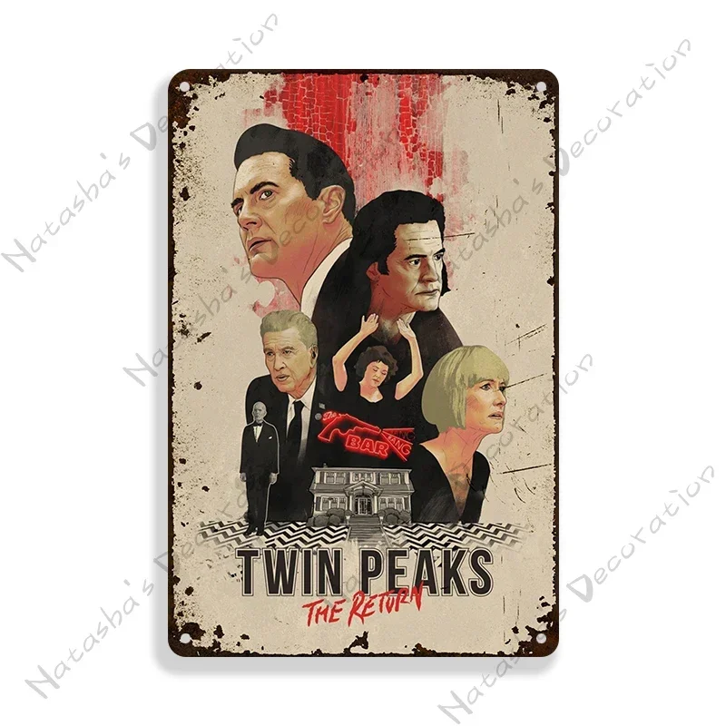 

Металлический знак Twin Peaks