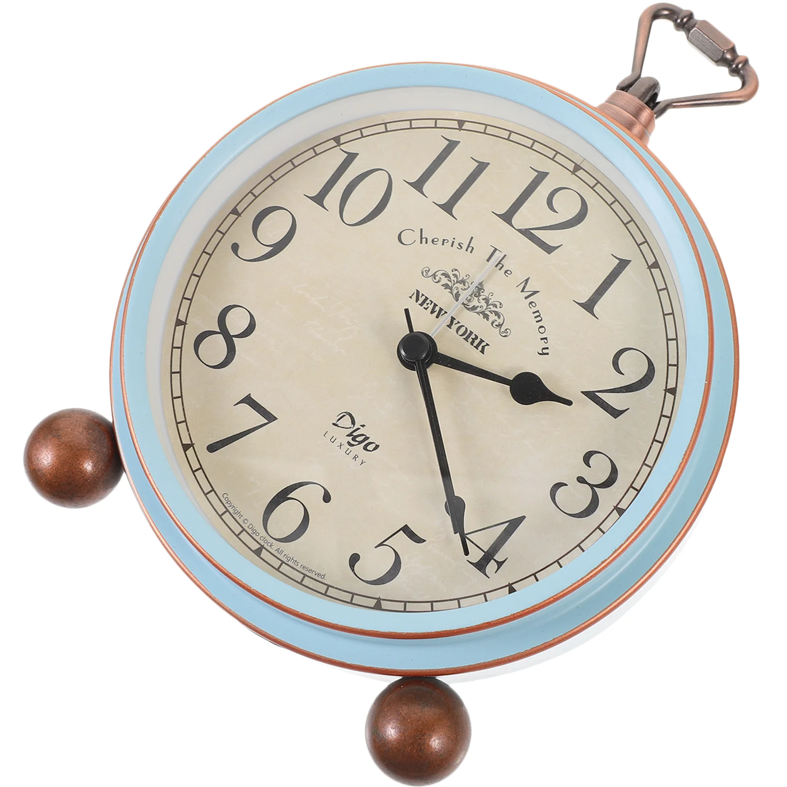 1 шт. креативный ретро винтажный американский стиль будильник настольный для