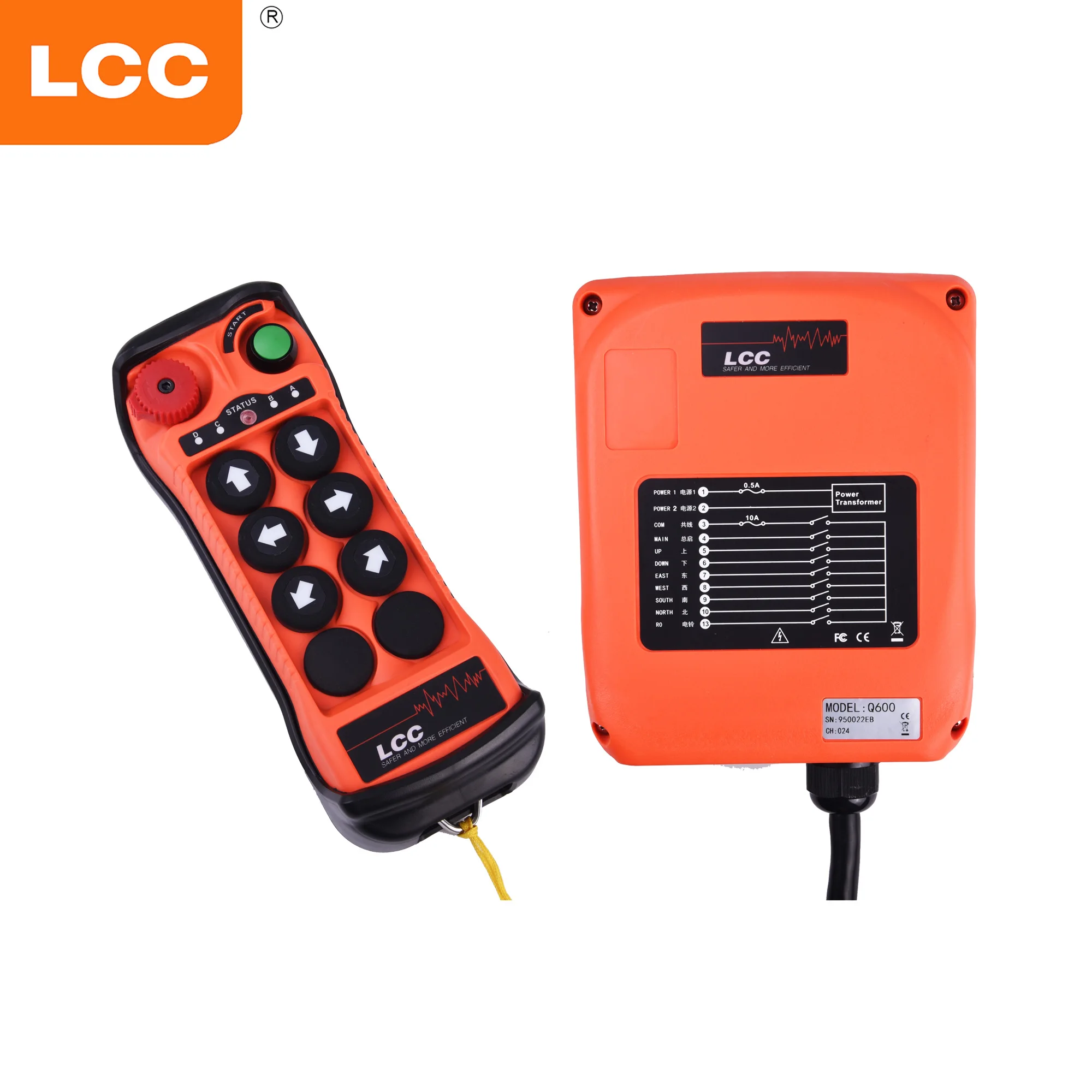 Фото Классический высококачественный бренд LCC Q600 Rf беспроводной переключатель Juuko радиопульт дистанционного управления для аксессуаров для кранов №1
