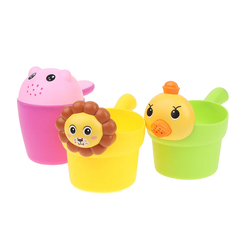 1PC Cartoon Kids Summer Beach Toys Cute Animal Design Baby Watering Can Seaside Kids Play Water Games Toy Kids Outing Supplies