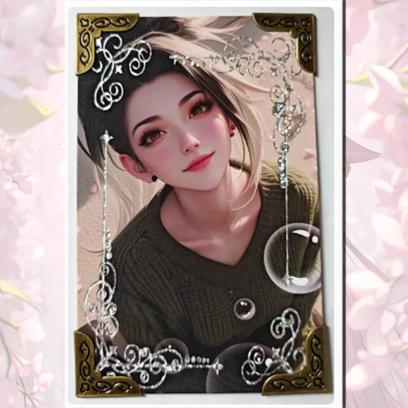 Аниме История богини Остров розы карточка с пузырьками мечты серия сексуальных