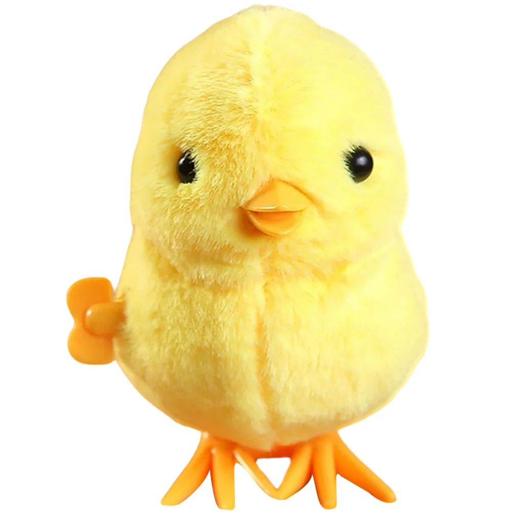 

Chicken Jumping Toys Educational Babies Wind Plush Animal Clockwork Funny Kids Shape