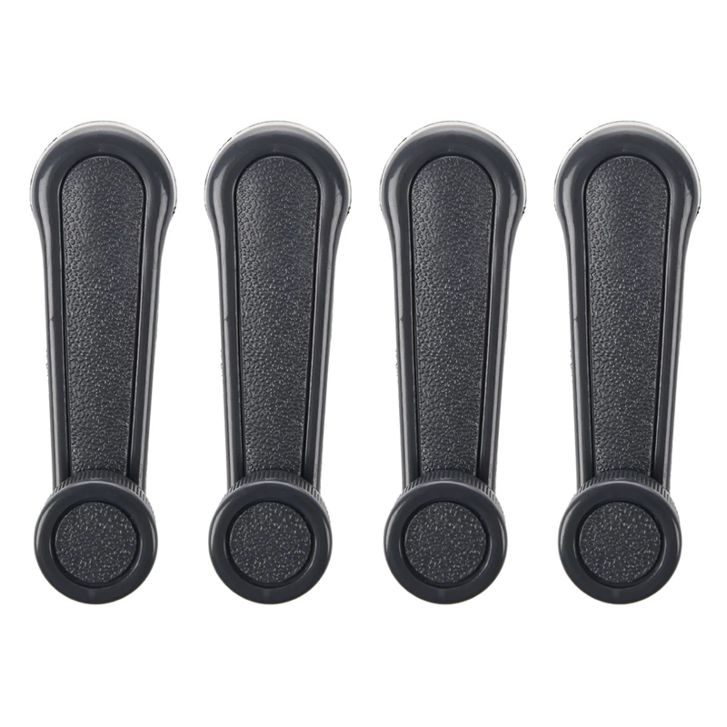 

8 Pcs Gray Plastic Universal Car Window Winder Cranks Handle Lever