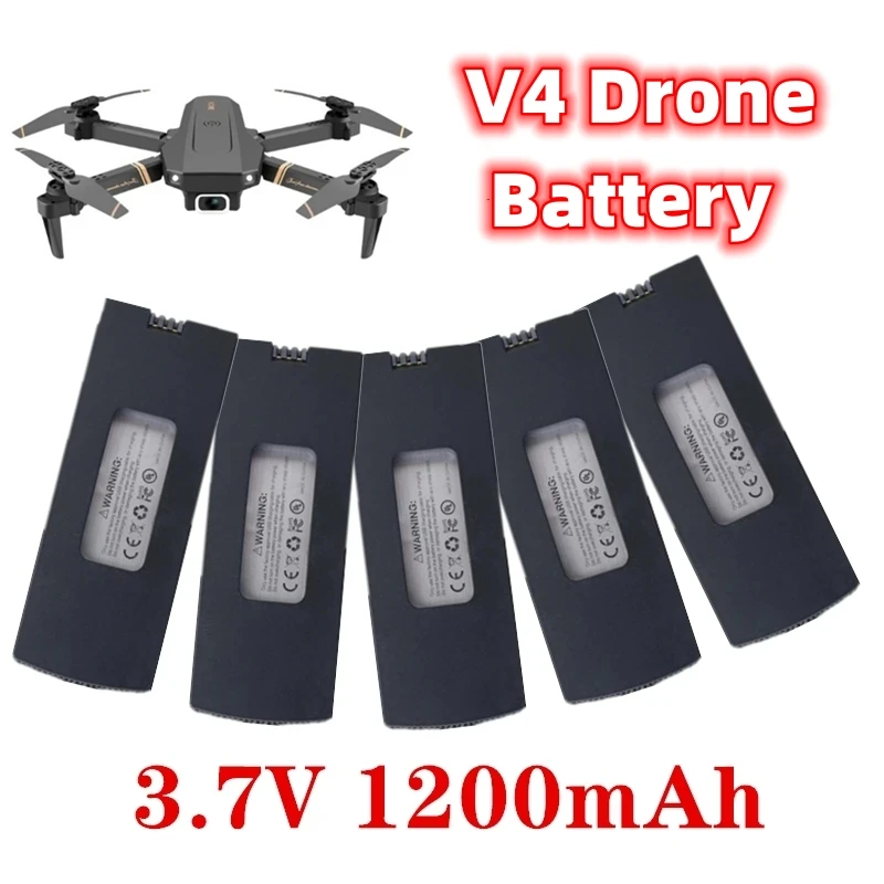

JHD 4DRV V4 Drone Battery 3.7V 2000mAh Lipo Battery For 4DRC V4 4D-V4 Aerial Photography Drone Spare Part Battery