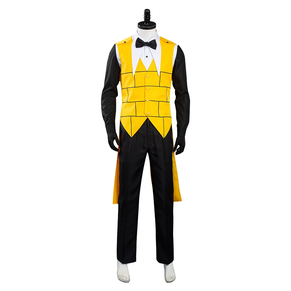 

Bill Cipher Cosplay Costume Uniform Outfits Halloween Carnival Costumes
