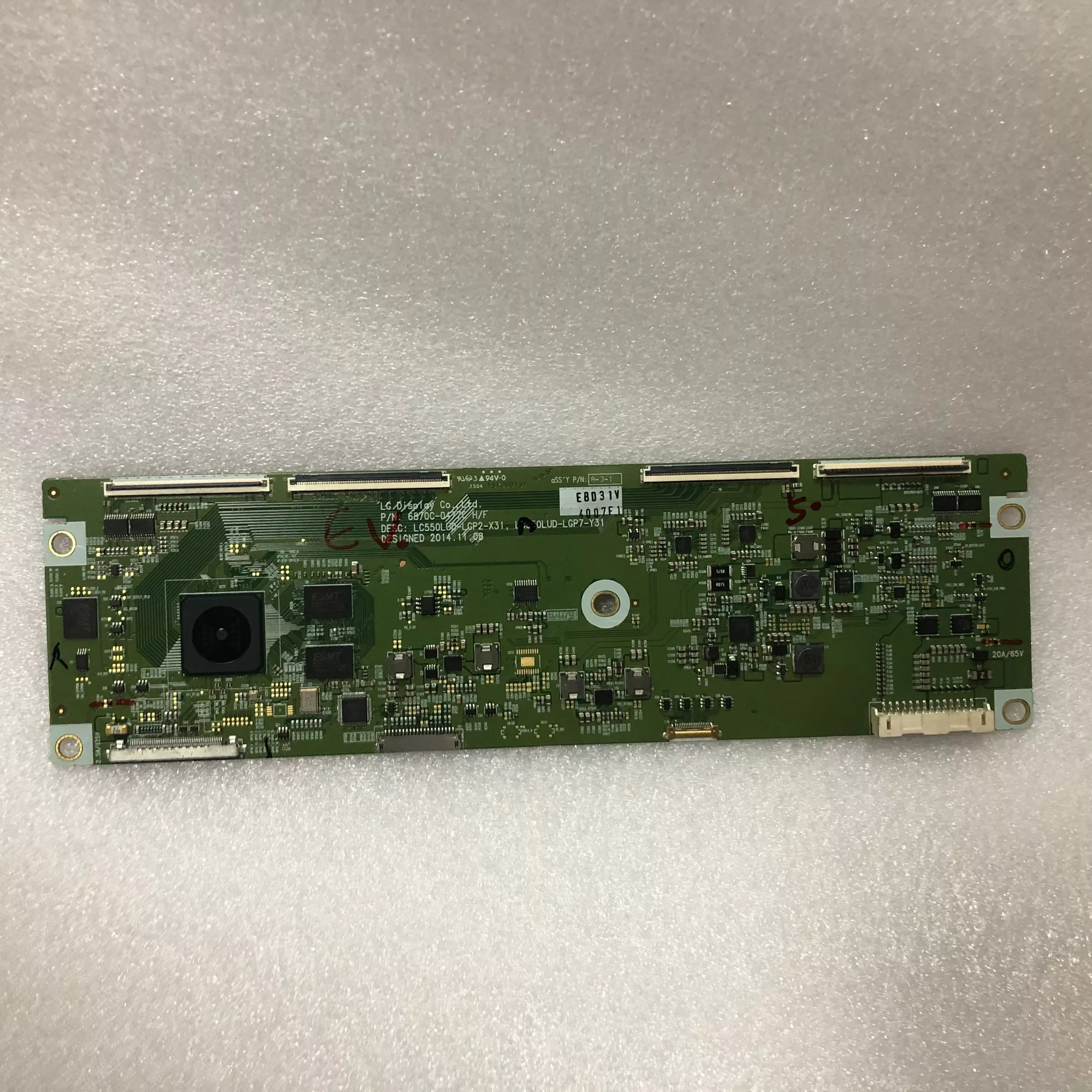 

Оригинальная оригинальная логическая плата 55EC9300 LC550LUD 6870C-0477C H/F хорошего качества