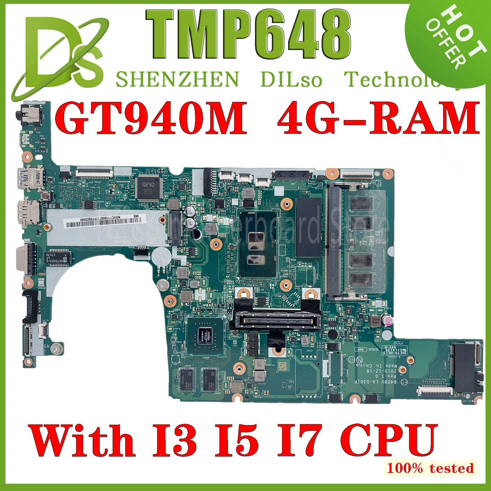 KEFU C5V08 LA-E903P     f r Acer Nitro 5 AN515-41   A12-9720P RX540-2GB