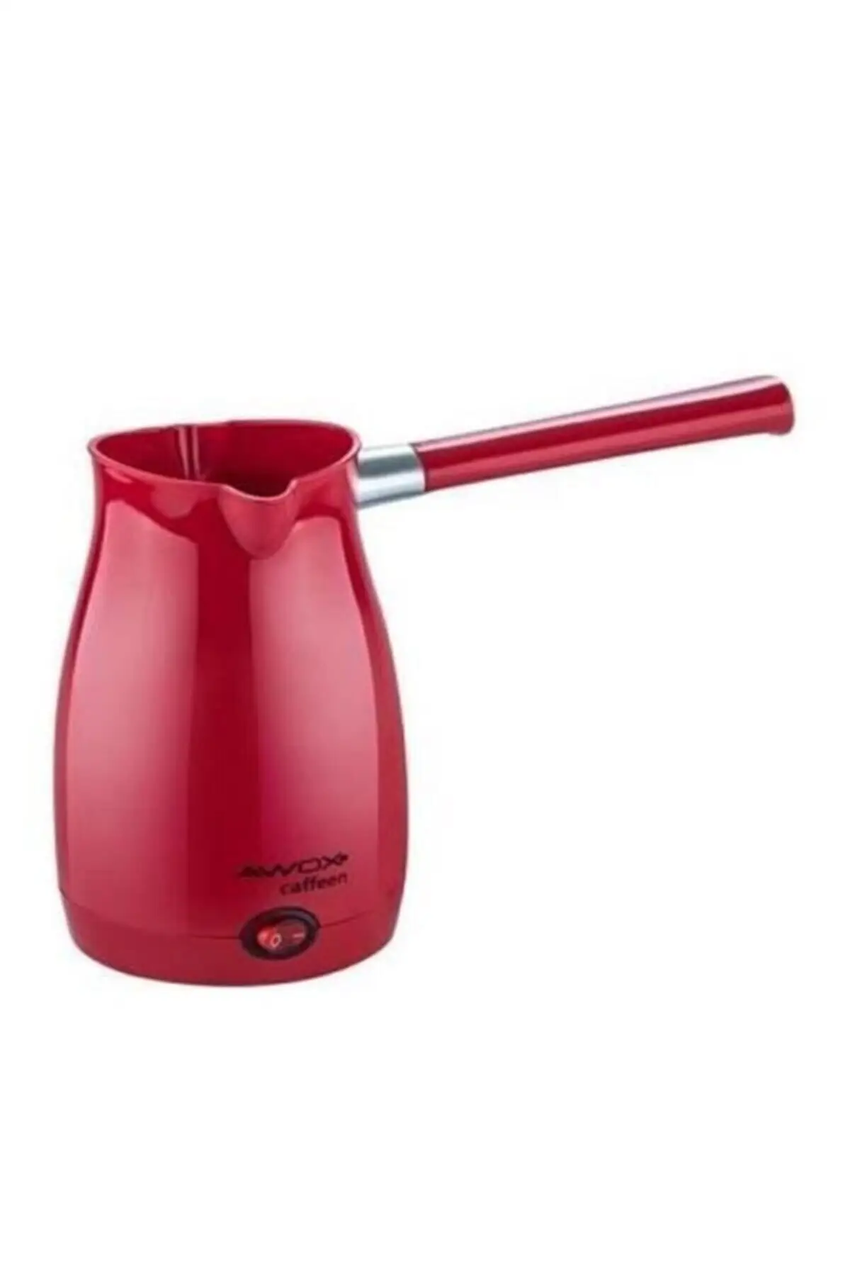 

Caffeen Turk Coffee Machine Red 5 Cups Cup Capacity Electric Coffee Pot
